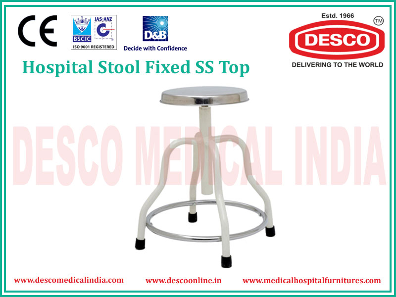 FIXED SS TOP STOOL