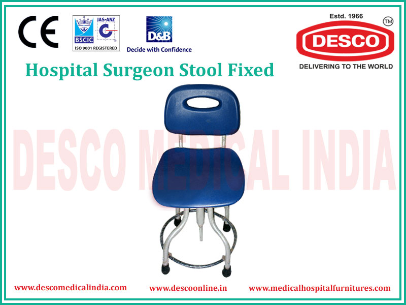 FIXED SURGEON STOOL