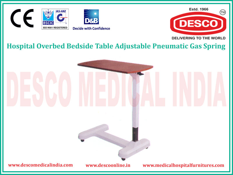 GAS SPRING OVERBED TABLE