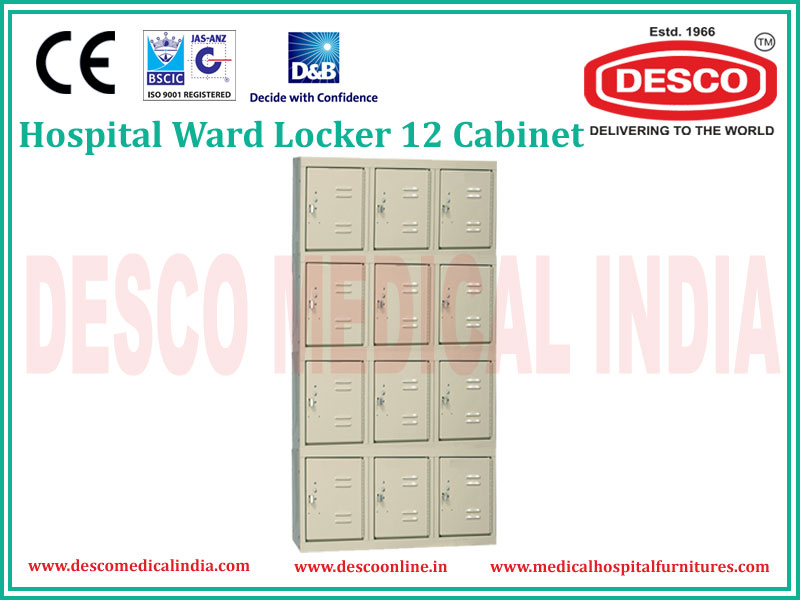 WARD LOCKER 12 CABINET