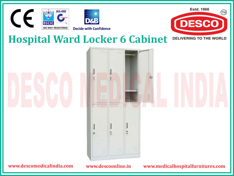 WARD LOCKER 6 CABINET