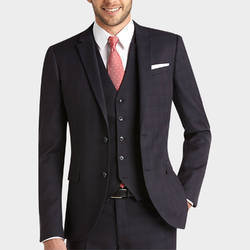 Mens Three Piece Suit, Pattern : Plain