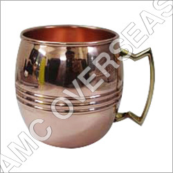Antique Copper Mugs