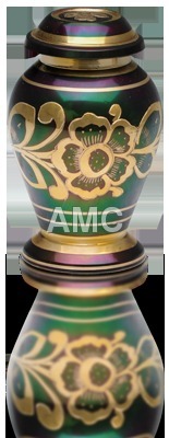 Polished Printed Outdoor Brass Urn, Style : Common