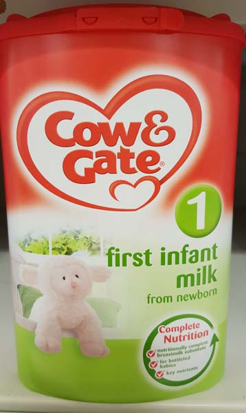 cow and gate first milk