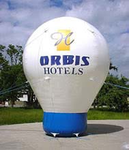 Printed Inflatable Balloon Habr, Size : 6 Meter
