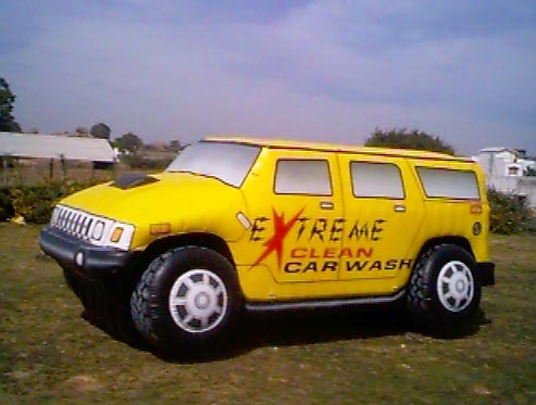 Promotional Inflatables Car, Size : Costom