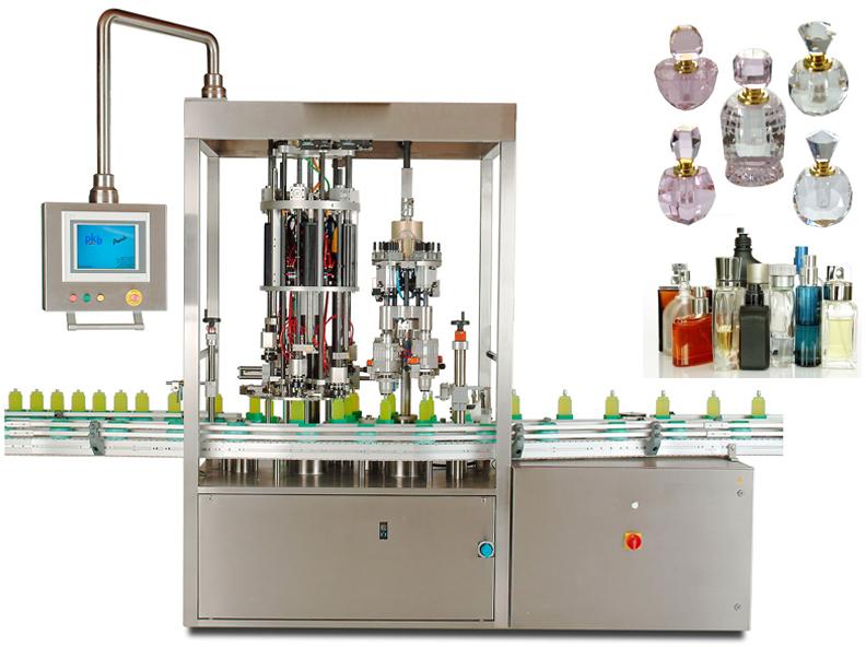 Bottle crimping machine