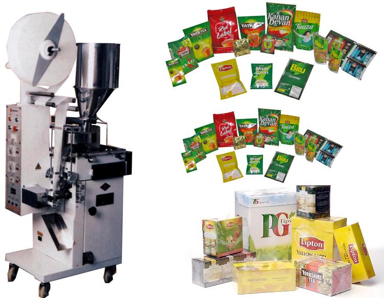 Tea bag packing machines