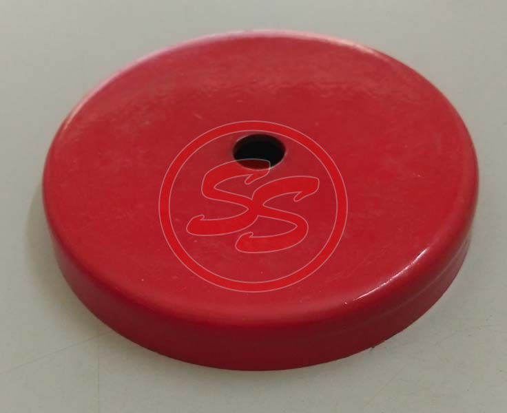 Red Shallow Pot (Base NO 3)