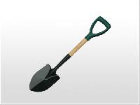 Iron Agricultural Hand Tools, for Drilling, Color : Black