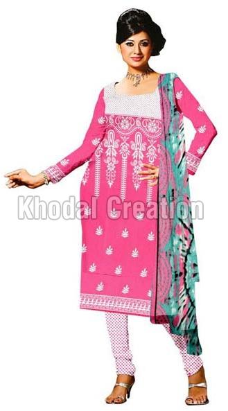 Royal Pink Colored Straight Salwar Suit, Occasion : formal