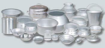 Aluminum Utensils by Bajaj & Mehta Impex Pvt Ltd, Aluminum Utensils from  Hisar | ID - 1483159