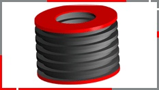 RF 8 Rubber Pads
