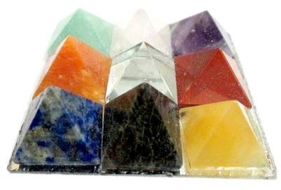 9 Grah Crystal Pyramid Plate For Vastu Correction