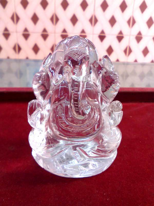 Sphatik(crystal ) Ganesh