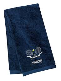 Blue Personalized Towels