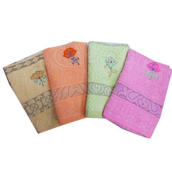 Embroidered  Bath Towels