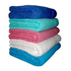 Cotton Soft Bath Towels, for Bathroom, Pattern : Plain, Printed