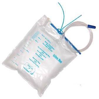 Urine Collection Bag with Top Outlet