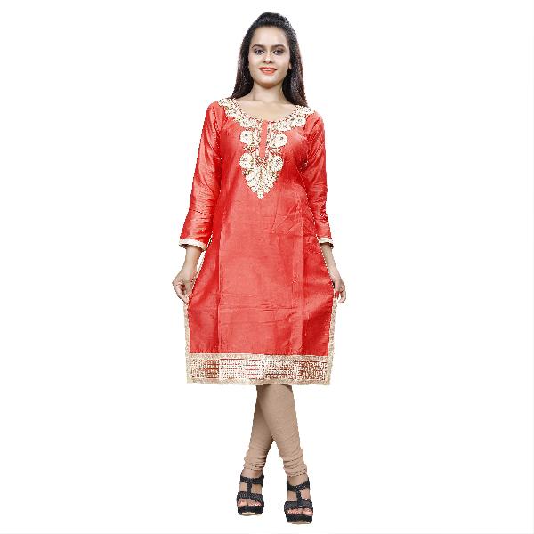 Embroidered Kurtis Buy embroidered kurtis in Surat Gujarat India from ...