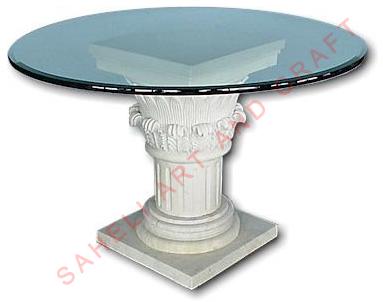 White Marble Center Table