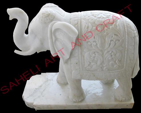 White Marble Elephant