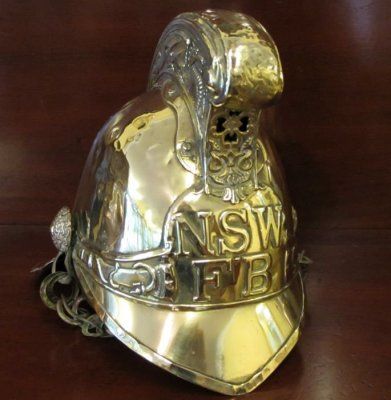 Brass Fireman Helmets