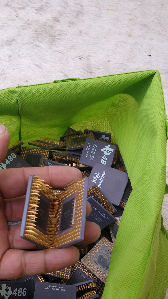 CPU PROCESSOR SCRAPS