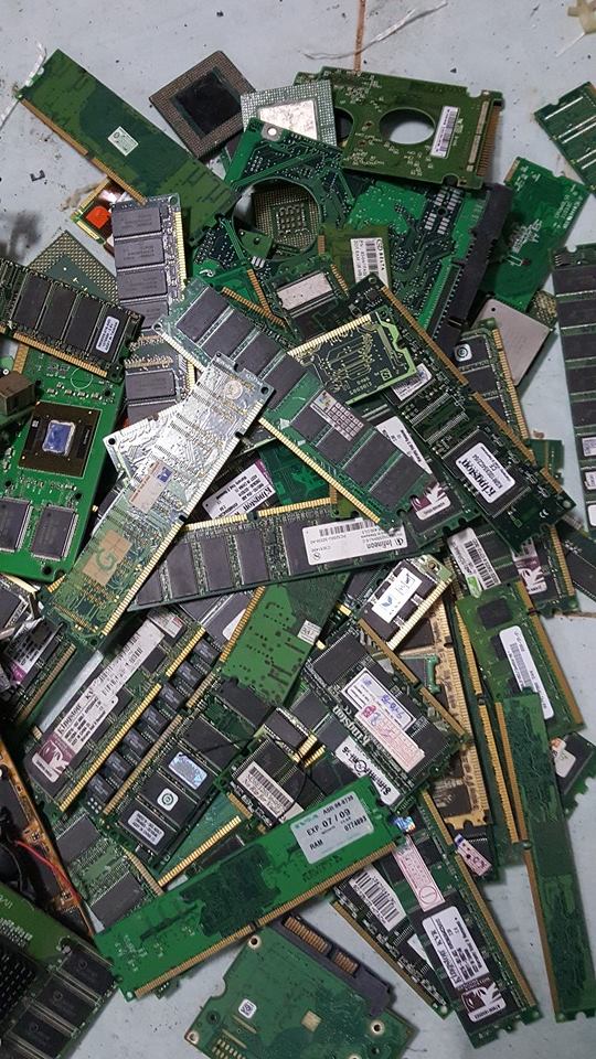 Ceramic Intel Processor CPU Scraps