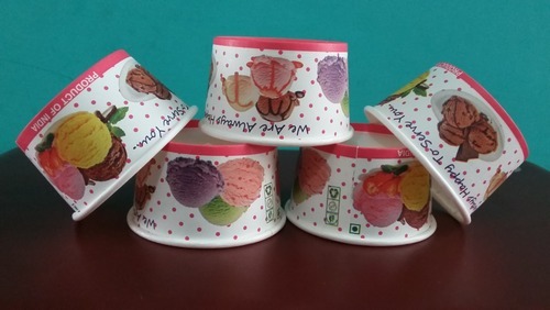 Disposable Ice Cream Paper Cups