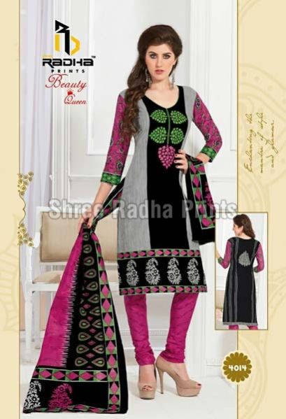 Beauty Queen Unstitched Suits