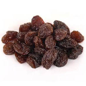 Sun dried raisins