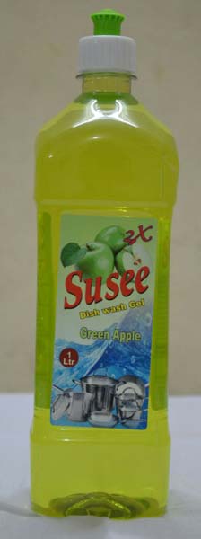 2x Susee Green Apple Dish Wash Gel (1000ml)