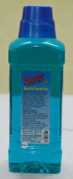 2x Susee Stain Free Detergent Liquid (500ml)