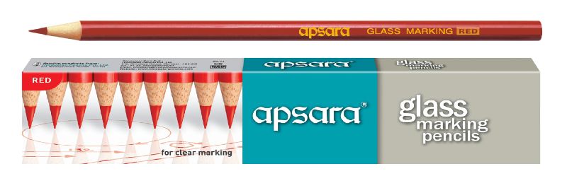 Apsara Round Glass Marking Professional Pencils