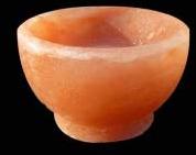 Round Himalayan Rock Salt Bowl, for Home Decoration, Style : Antique