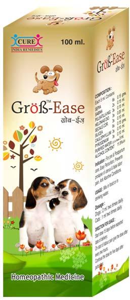 GROB EASE DOGS RANGE HOMEOPATHIC