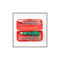 Metal Screwdriver Kit (Visco-101), for Garage, Feature : Comfortable Grip Handle, Durability, Easy To Use