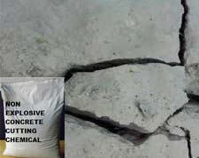 Non Explosive Concrete Cutting Agent