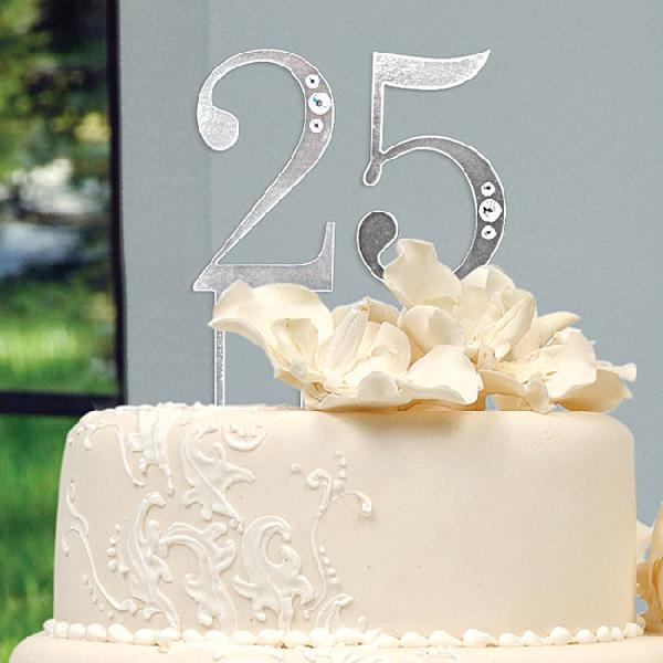 Silver Jubilee Anniversary Cake | Order 25th Wedding Anniversary Cakes