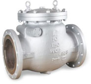 Cast steel swing check valve