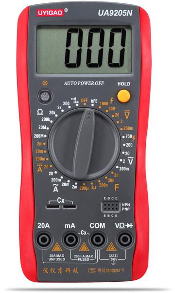 Ua 9205n Ac Dc Digital Multimeters by Uyigao Technology Company, AC DC ...