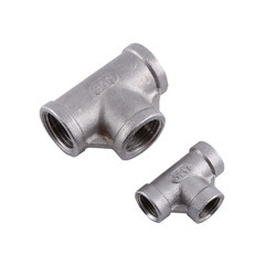 Stainless Steel 304/316 Equal Tee-SW NPT
