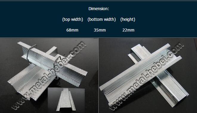 Furring Channel Ceiling System Omega Manufacturer In Shijiazhuang