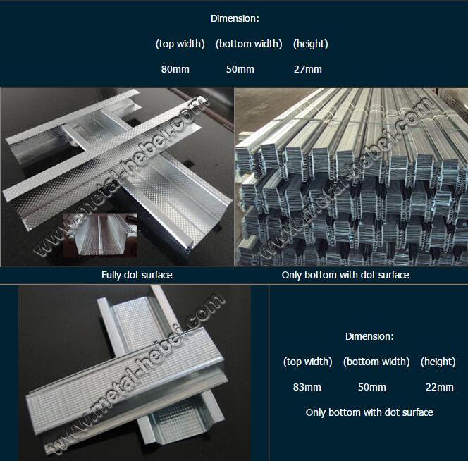 Interior Suspension Ceiling Furring Channel Omega Manufacturer In