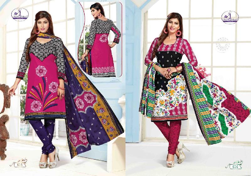 Missworld Maharani Cotton Print Suit