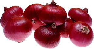 Fresh red onion