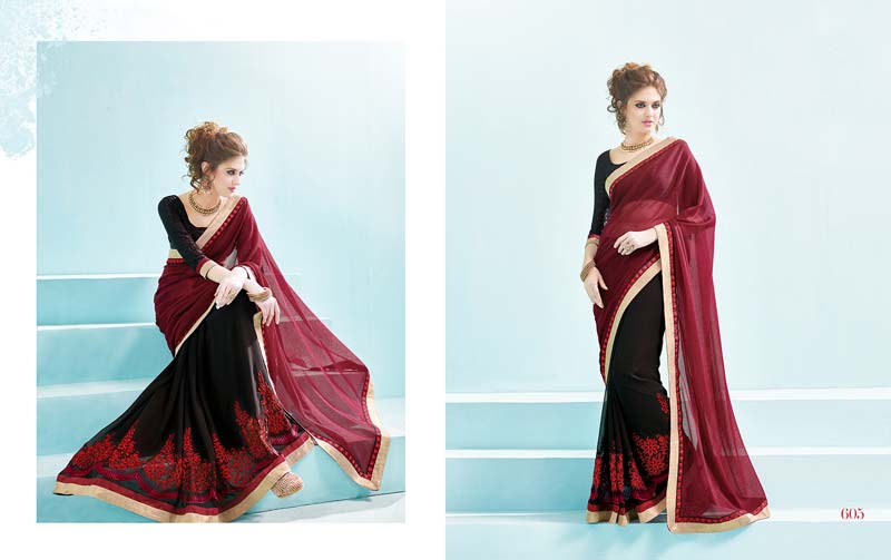 Georgette Saree