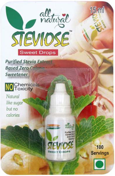 Stevia Sweet Drops, Purity : 100%